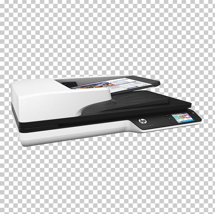 Hp Scanjet Pro 4500 Fn1 Dokumentenscanner L2749a A4 Png Clipart