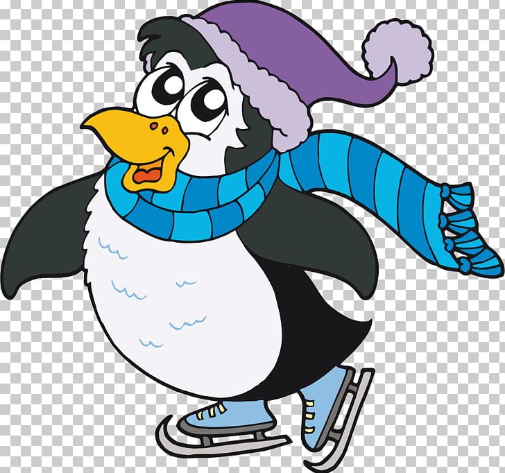 Pittsburgh Penguins Ice Skating Cartoon PNG, Clipart, Art, Artwork, Beak, Bird, Cartoon Free PNG Download