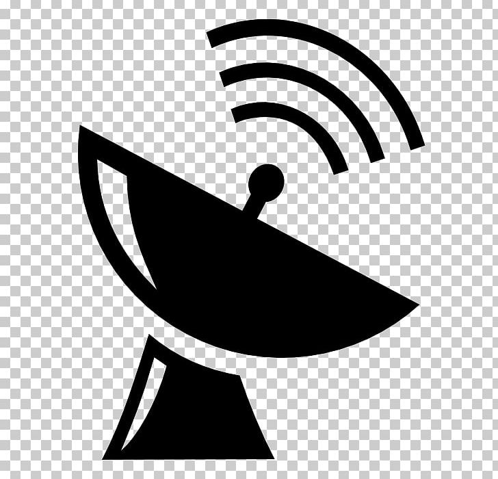 Satellite Dish Computer Icons PNG, Clipart, Aerials, Area, Artwork, Black, Black And White Free PNG Download