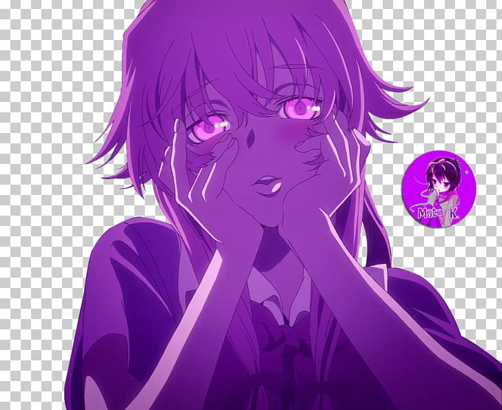 Yuno Gasai Future Diary Yukiteru Amano Anime PNG, Clipart, Anime Girl, Art, Black Hair, Cartoon, Character Free PNG Download