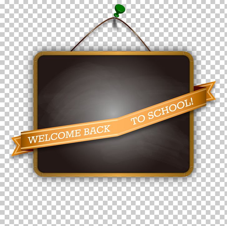 Text Rectangle School Supplies PNG, Clipart, Back To School, Banner, Blackboard, Board Of Education, Brand Free PNG Download