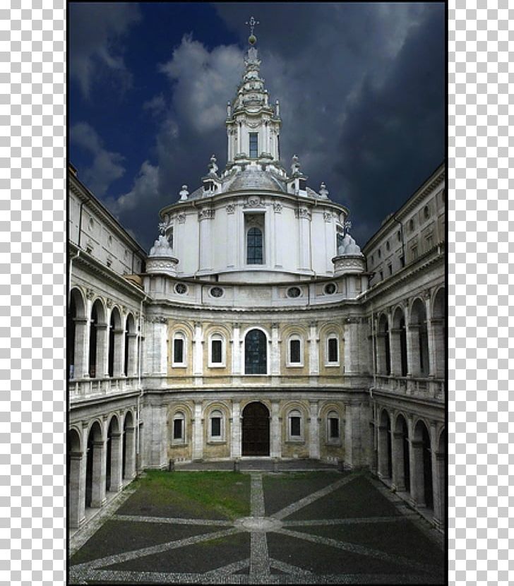 Sant'Ivo Alla Sapienza Sapienza University Of Rome San Carlo Alle Quattro Fontane Baroque Architecture Chapel PNG, Clipart,  Free PNG Download