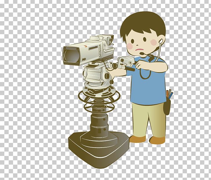 Cartoon Television Camera Operator Illustration PNG, Clipart, Boy Cartoon, Camera Operator, Cartoon, Cartoon Character, Cartoon Cloud Free PNG Download