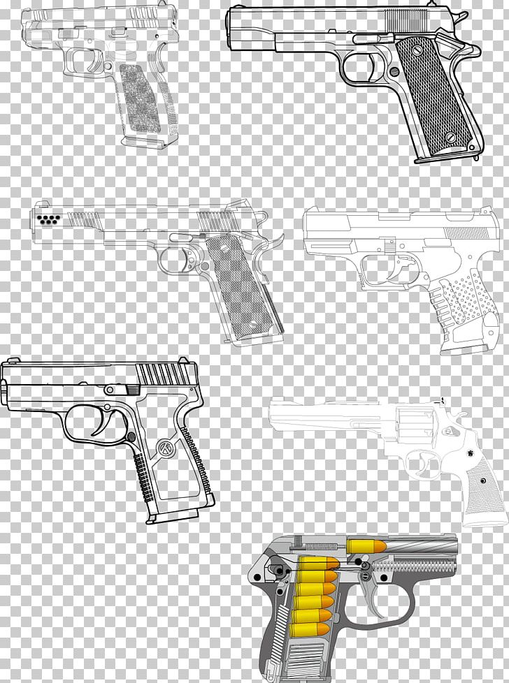 Firearm Pistol Weapon Handgun PNG, Clipart, Air Gun, Angle, Art, Automatic, Color Free PNG Download
