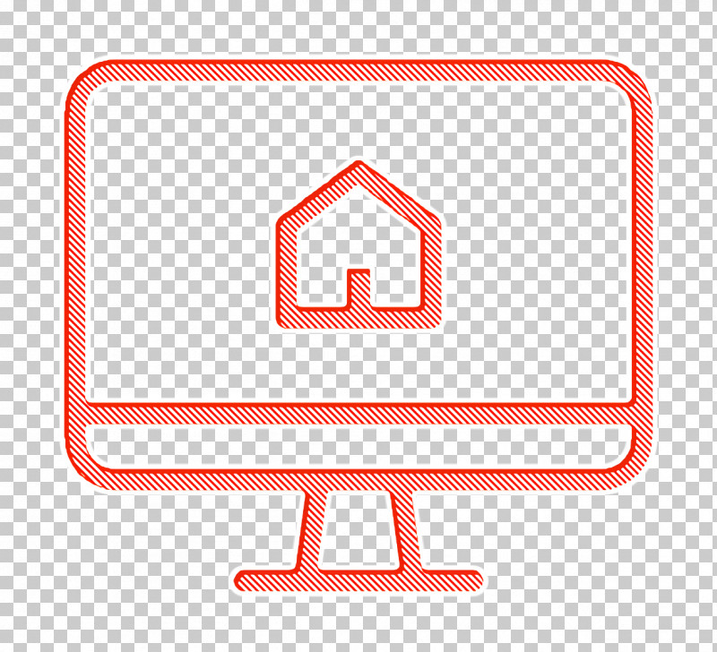 Screen Icon Monitor Icon Real Estate Icon PNG, Clipart, Line, Monitor Icon, Real Estate Icon, Screen Icon, Sign Free PNG Download