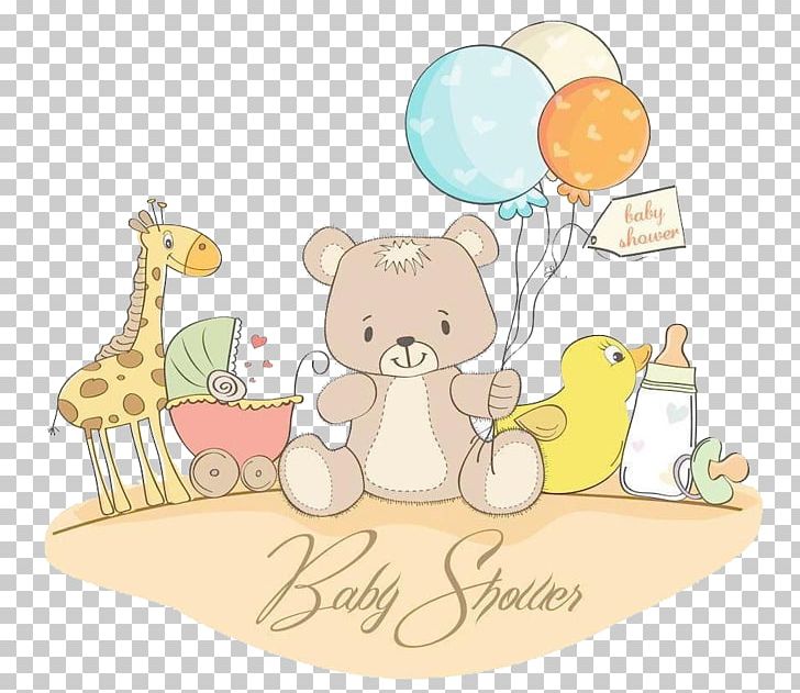 Child Greeting Card Infant Illustration PNG, Clipart, Animals, Balloon, Bear, Boy Cartoon, Cartoon Free PNG Download