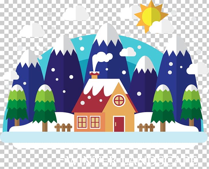 Winter Illustration PNG, Clipart, Cabins, Chris, Christmas, Christmas Decoration, Free Stock Png Free PNG Download