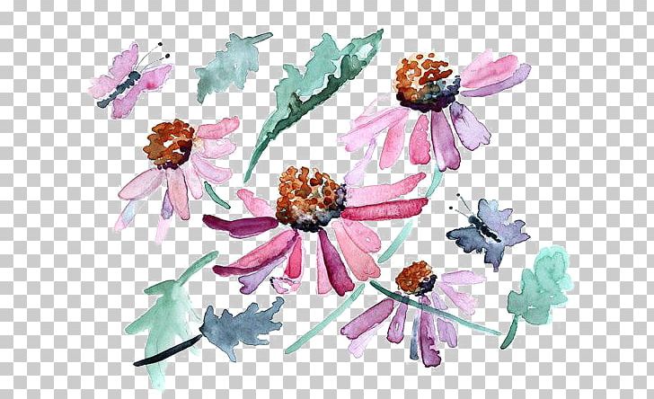 Floral Design Watercolor Painting Magenta PNG, Clipart, Bedroom, Color, Coral, Fictional Character, Flower Free PNG Download