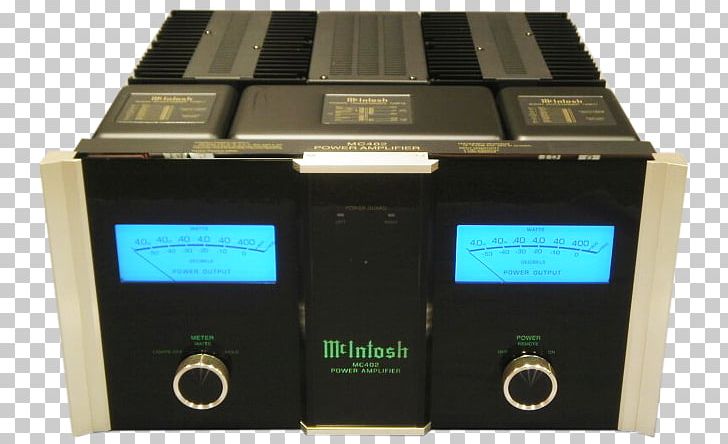 Audio Power Amplifier McIntosh Laboratory Stereophonic Sound Electronics PNG, Clipart, Audio, Audio Power Amplifier, Electronics, Hardware, Home Audio Free PNG Download