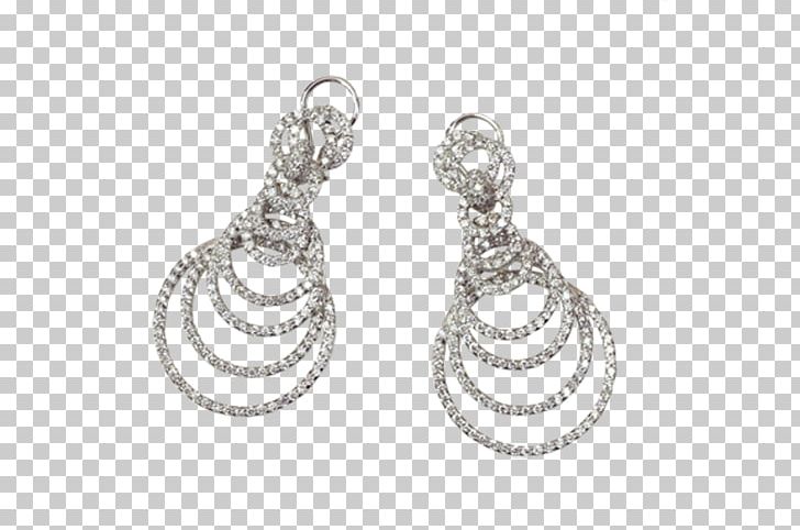 Earring Concentric Objects Body Jewellery Silver PNG, Clipart, Body Jewellery, Body Jewelry, Circle, Concentric Objects, Diamond Free PNG Download