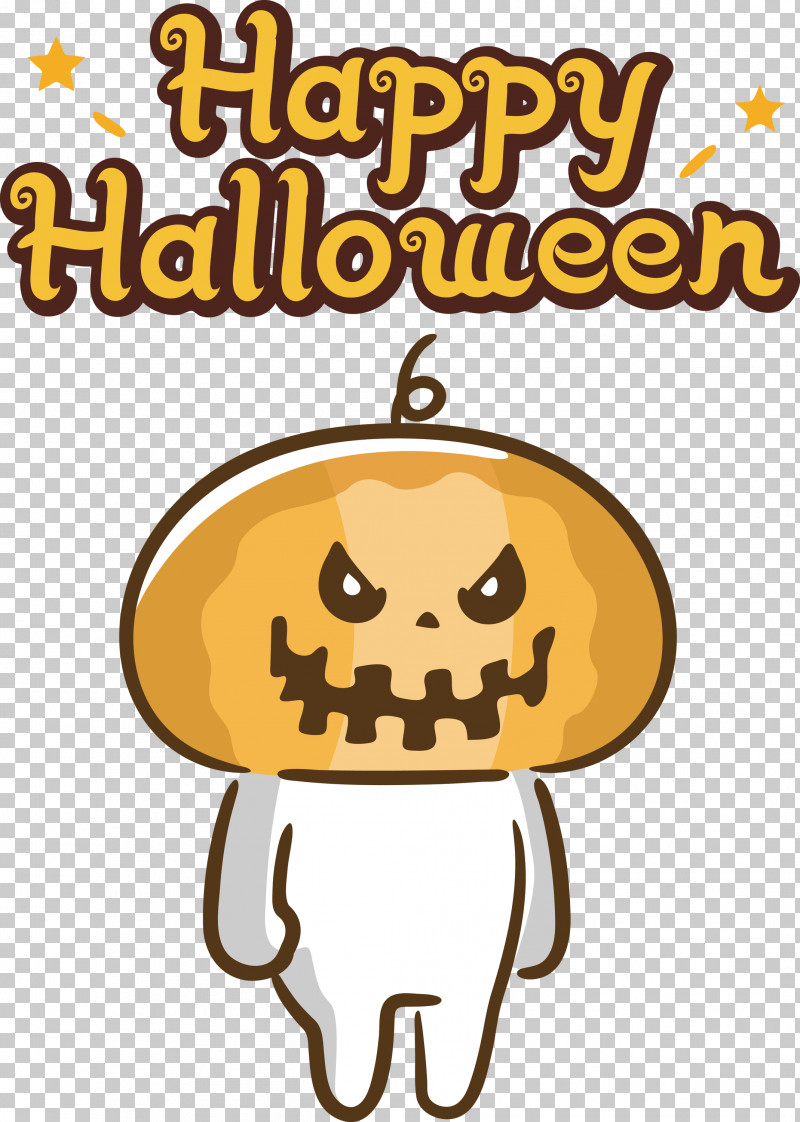 Happy Halloween PNG, Clipart, Cartoon, Emoticon, Happiness, Happy Halloween, Line Free PNG Download