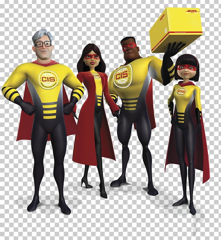 DHL EXPRESS Superhero Logo Employee Engagement .tv PNG, Clipart, Action Figure, Action Toy Figures, Costume, Dhl, Dhl Express Free PNG Download