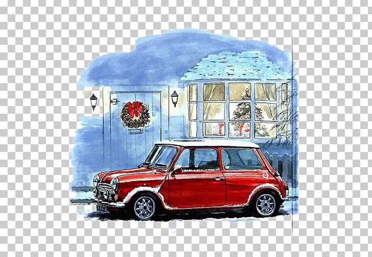 MINI Cooper Car Sport Utility Vehicle Automotive Design Watercolor Painting PNG, Clipart, City Car, Hand, Hand Painted Car, Industrial Design, Ink Free PNG Download