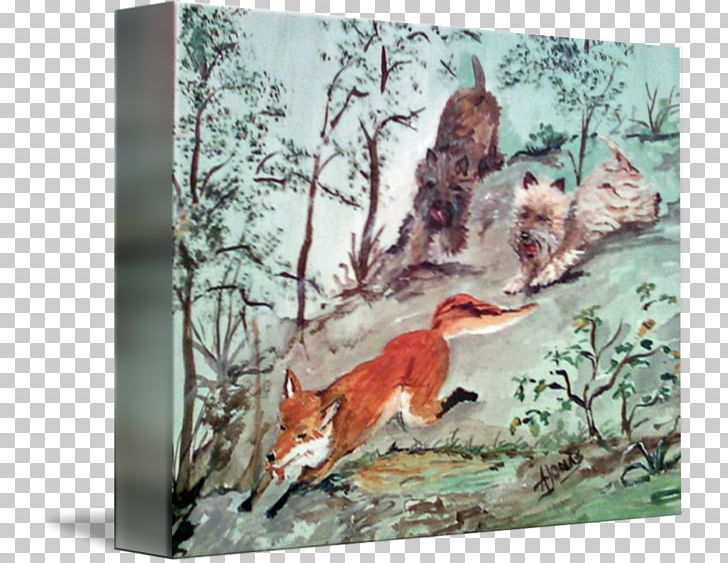 Red Fox Fauna Painting Wildlife PNG, Clipart, Art, Carnivoran, Dog Like Mammal, Fauna, Fox Free PNG Download