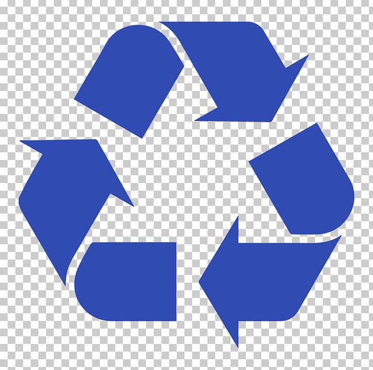 Recycling Symbol Computer Icons Recycling Bin PNG, Clipart, Angle, Area, Blue, Brand, Circle Free PNG Download