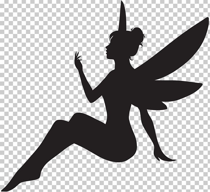 Tooth Fairy Silhouette PNG, Clipart, Black And White, Cartoon, Clip Art, Drawing, Fairy Free PNG Download