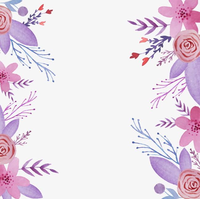 Elegant Purple Flowers Background Material PNG, Clipart, Background,  Background Material, Elegant, Elegant Clipart, Flowers Free PNG