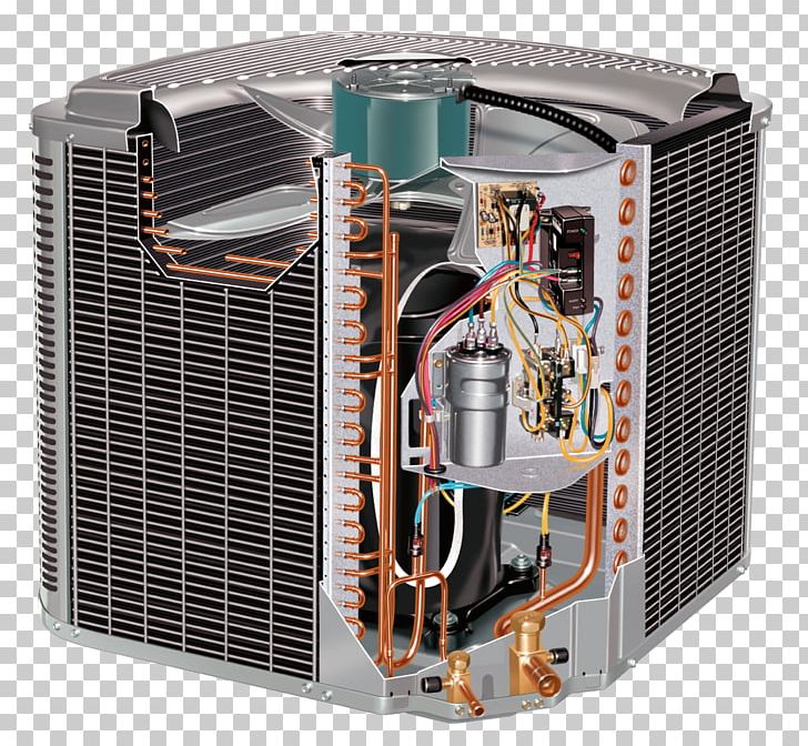 Furnace Air Conditioning HVAC Fan Refrigeration PNG, Clipart, Air Conditioning, Central Heating, Computer Cooling, Condenser, Duct Free PNG Download