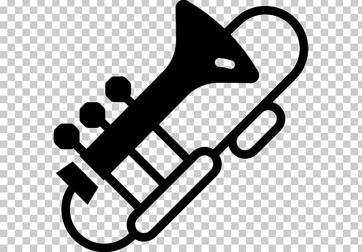 Trombone Musical Instruments PNG, Clipart, Area, Artwork, Black And White, Computer Icons, Concert Band Free PNG Download