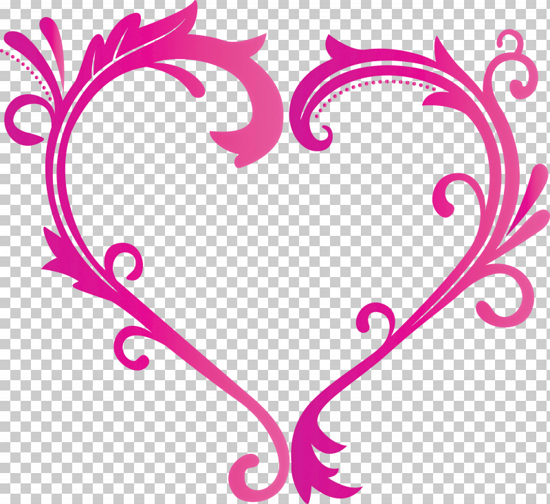 Spring Frame Decoration Frame PNG, Clipart, Decoration Frame, Heart, Love, Magenta, Ornament Free PNG Download