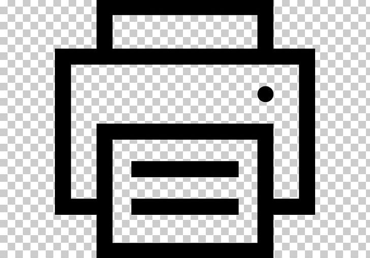 Computer Icons Printing Printer PNG, Clipart, Angle, Area, Black, Black And White, Brand Free PNG Download