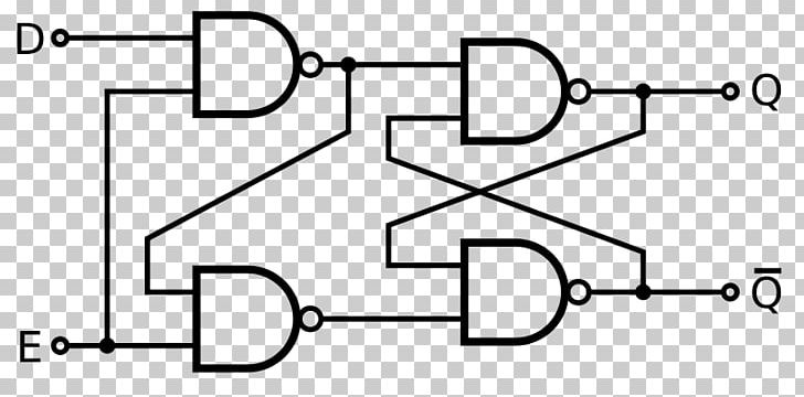 Flip-flop Circuito Sequencial NAND Gate NOR Gate PNG, Clipart, Angle, Area, Auto Part, Black And White, Brand Free PNG Download