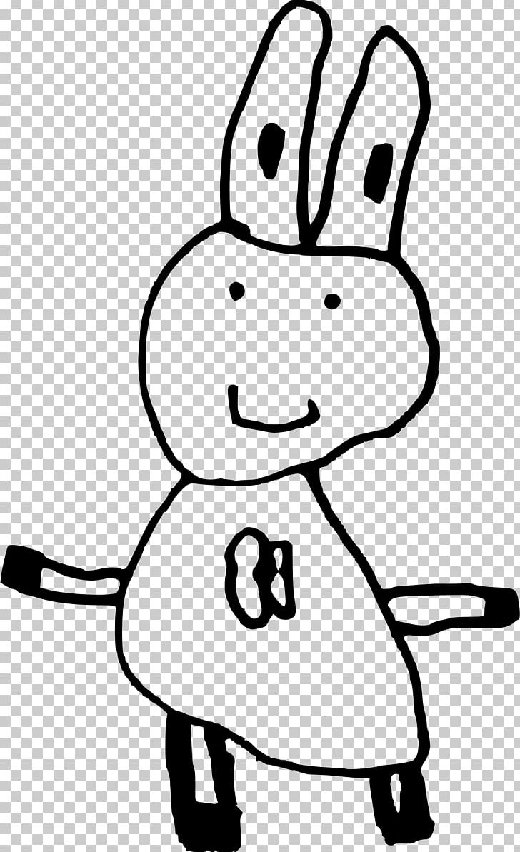 Line Art Drawing Cartoon PNG, Clipart, Art, Artwork, Black, Black And White, Bunny Free PNG Download