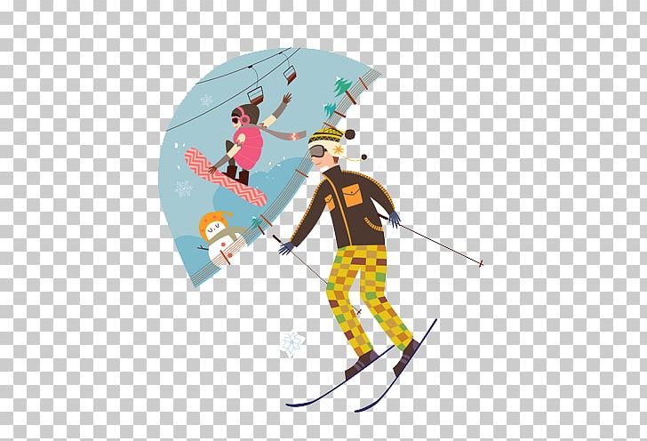 Skiing Ski Pole Illustration PNG, Clipart, Art, Baby Boy, Biathlon, Boy, Boy Cartoon Free PNG Download
