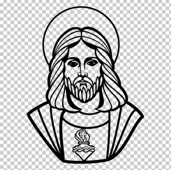 Jesus Drawing Catholic Church PNG, Clipart, Art, Artwork, Black And White, Coloring Book, Corpus Christi Free PNG Download