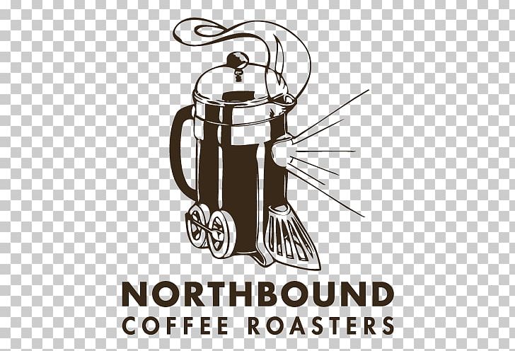 Logo Graphic Design Northbound Coffee Roasters PNG, Clipart, Artwork, Bag, Bean, Black And White, Brand Free PNG Download