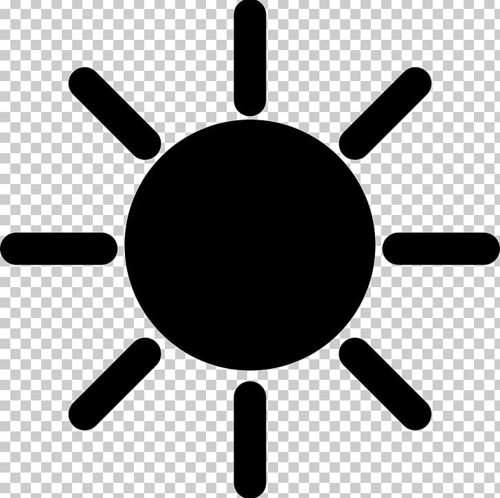 Computer Icons Symbol Brightness Sunlight PNG, Clipart, Black, Black And White, Brightness, Circle, Computer Icons Free PNG Download