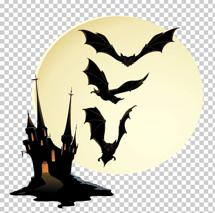 Halloween Haunted House Spooky PNG, Clipart, Animals, Bat, Fictional Character, Ghost, Halloween Free PNG Download