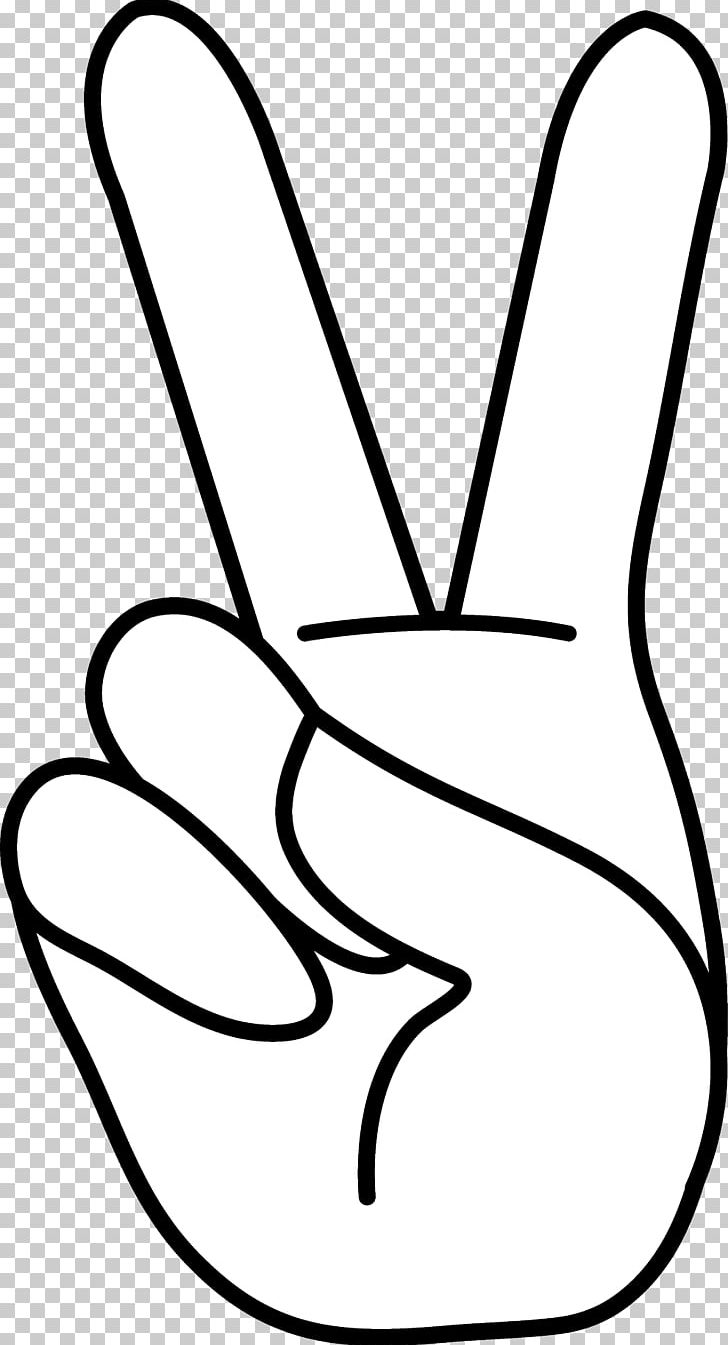 Peace Symbols V Sign Gesture PNG, Clipart, Area, Art, Artwork, Black, Black And White Free PNG Download