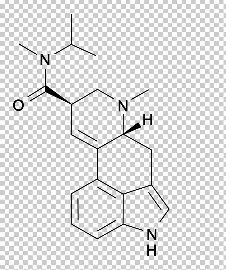 Molecule Chemical Substance Chemical Formula Lysergic Acid Chemical Nomenclature PNG, Clipart, Angle, Area, Black And White, Che, Chemical Formula Free PNG Download