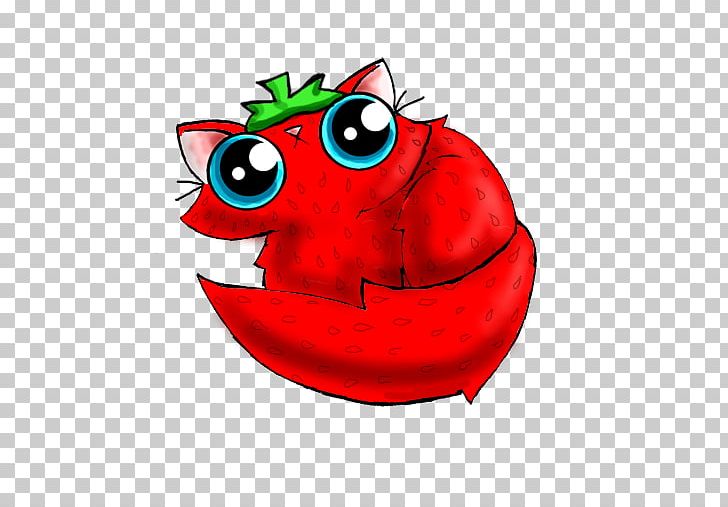 Strawberry Fruit Vegetable PNG, Clipart, Art, Cartoon, Cat Funny, Character, Fiction Free PNG Download