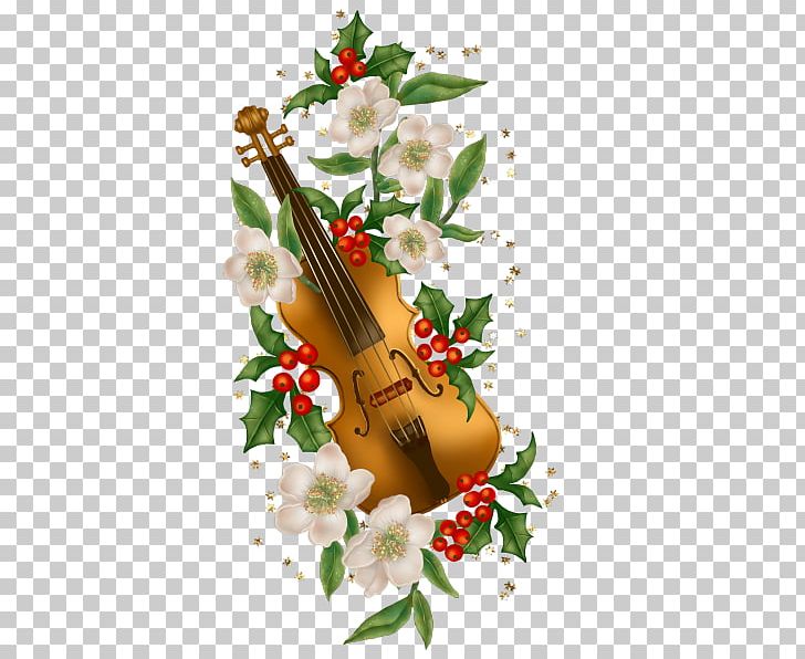 Violin Greeting Card Christmas Card Wedding Invitation PNG, Clipart, Artificial Flower, Christmas, Cut Flowers, Floral Design, Floristry Free PNG Download