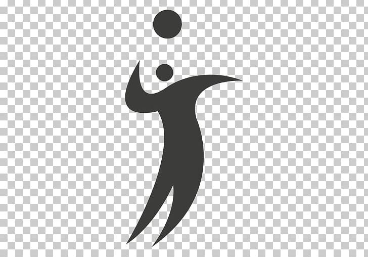Beach Volleyball Sport Silhouette Wallyball PNG, Clipart, Beach Volleyball, Beak, Bird, Black, Black And White Free PNG Download