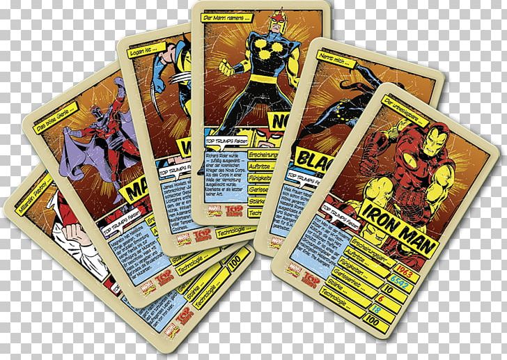 Iron Man Top Trumps Game Spider-Man Hulk PNG, Clipart, Card Game, Comic, Comics, Game, Games Free PNG Download