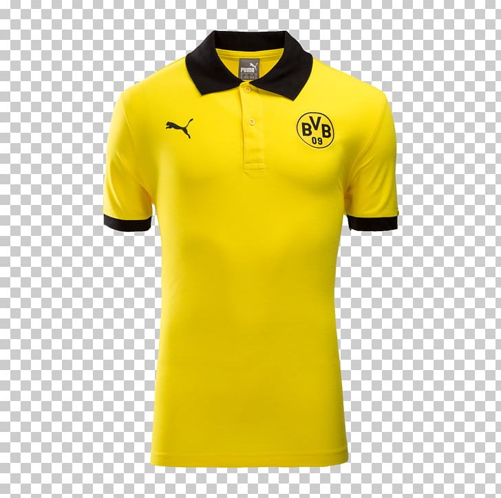 T-shirt Polo Shirt Borussia Dortmund Tracksuit 2017–18 Ligue 1 PNG, Clipart, 2017, Active Shirt, Blue, Borussia Dortmund, Clothing Free PNG Download