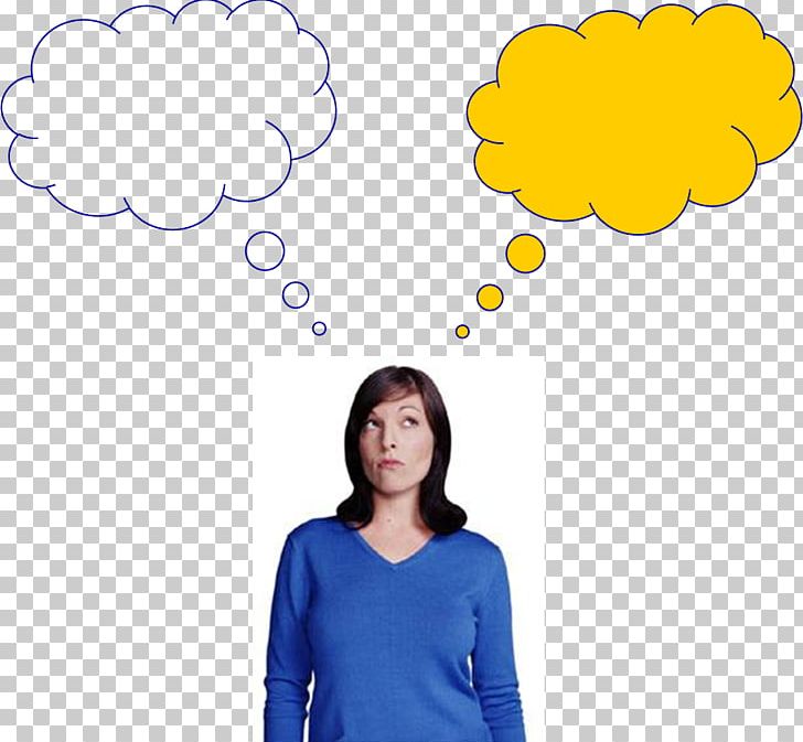 Thought Person Speech Balloon PNG, Clipart, Blue, Cartoon, Cli, Communication, Conversation Free PNG Download