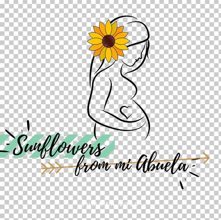 Floral Design Common Sunflower Cut Flowers Family PNG, Clipart, Area, Art, Artwork, Brand, Calligraphy Free PNG Download