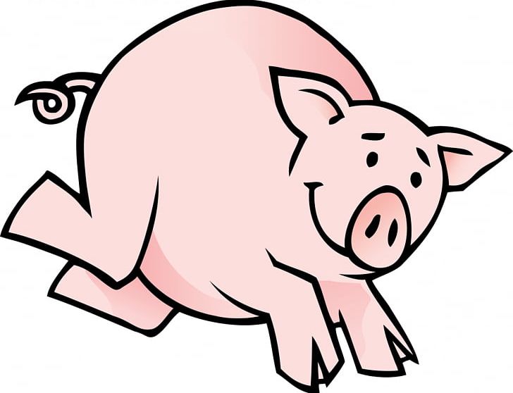 Domestic Pig Small Black Pig Cartoon PNG, Clipart, Area, Artwork, Blog, Cartoon, Digital Illustration Free PNG Download