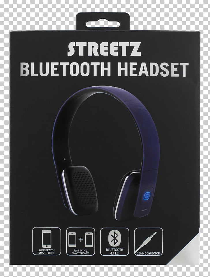 Streetz Bluetooth Headphones With Microphone PNG, Clipart, Audio, Audio Equipment, Audio Signal, Blue, Bluetooth Free PNG Download