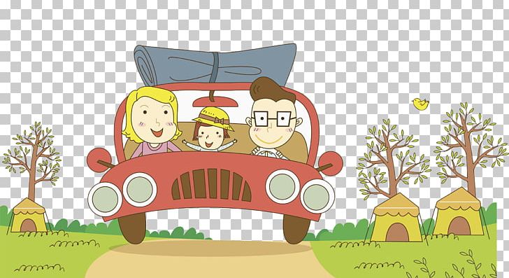 Cartoon Family PNG, Clipart, Automobile, Cartoon, Colour, Dad, Dad And Mom Free PNG Download