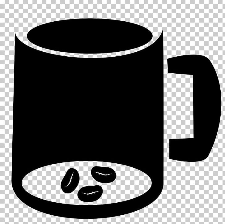 Coffee Cup Mug Coffee Bean PNG, Clipart, Bean, Black, Black And White, Coffee, Coffee Bean Free PNG Download