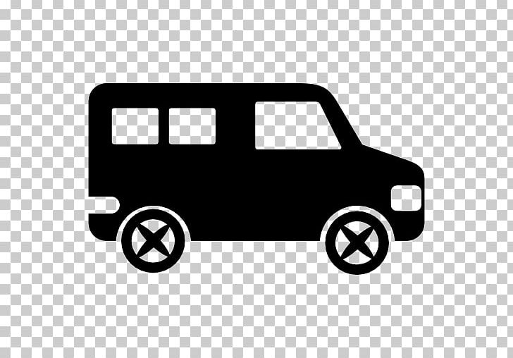 Car Minibus Vehicle Computer Icons Van PNG, Clipart, Angle, Area, Automotive Design, Automotive Exterior, Black And White Free PNG Download