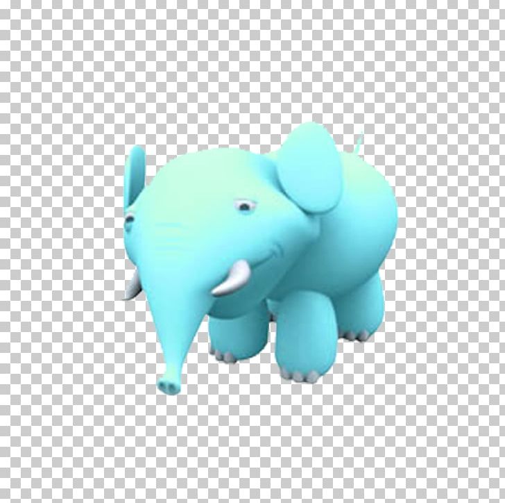 Elephant Blue Animal PNG, Clipart, Animal, Animals, Animation, Aqua, Blue Free PNG Download
