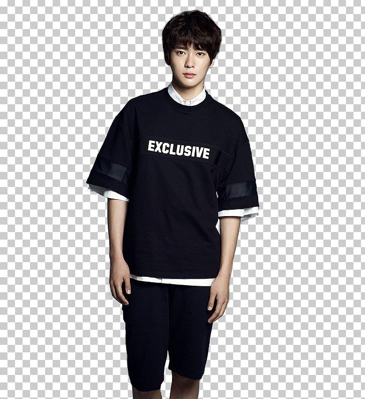 T-shirt Jaehyun SM Rookies Fashion Sleeve PNG, Clipart, Ann Demeulemeester, Black, Black M, Clothing, Consumer Free PNG Download