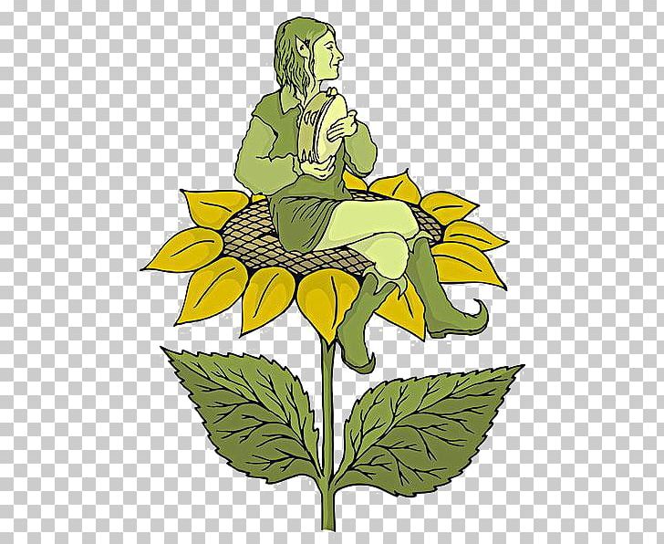 Common Sunflower Drawing Illustration PNG, Clipart, Art, Artwork, Business Woman, Cartoon, Cartoon Character Free PNG Download