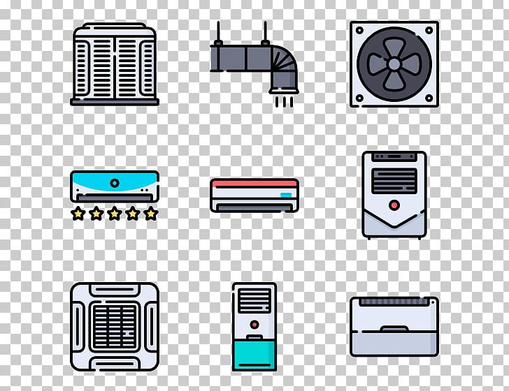 Computer Icons Air Conditioning Evaporative Cooler PNG, Clipart, Air Conditioning, Computer Icons, Electronics, Electronics Accessory, Encapsulated Postscript Free PNG Download